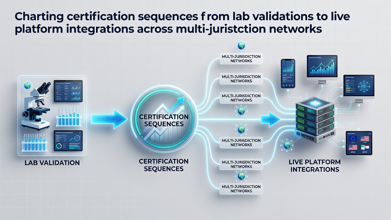 Laboratory technicians conducting validation tests on gaming software components in a controlled environment