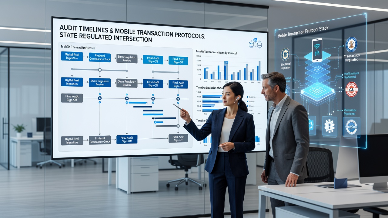 Mobile transaction logs aligned with digital reel audit schedules in state-regulated systems