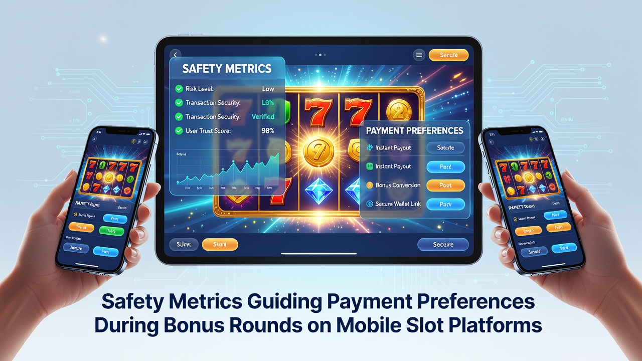 Mobile slot interface displaying secure payment options during a bonus round with encryption indicators