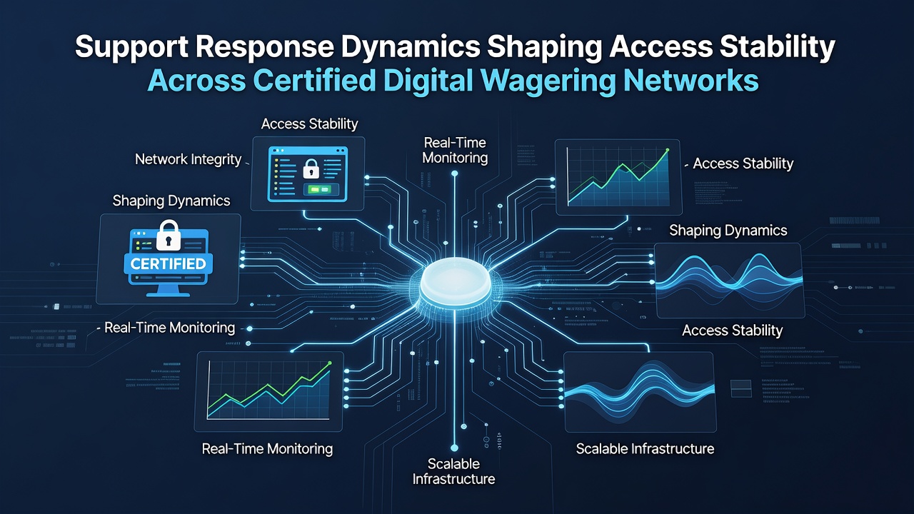 Illustration of support escalation flow affecting account access continuity in wagering networks
